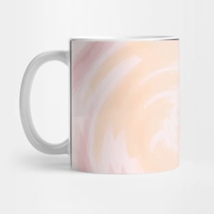 Peach and Rose Circle Mug